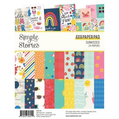 Simple Stories Sunkissed Designpapier - Paper Pad